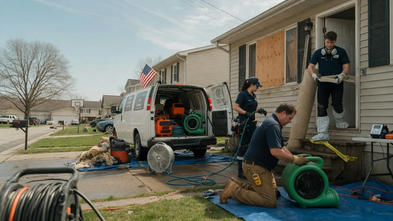 Water Damage Restoration in Centerville, IN near me